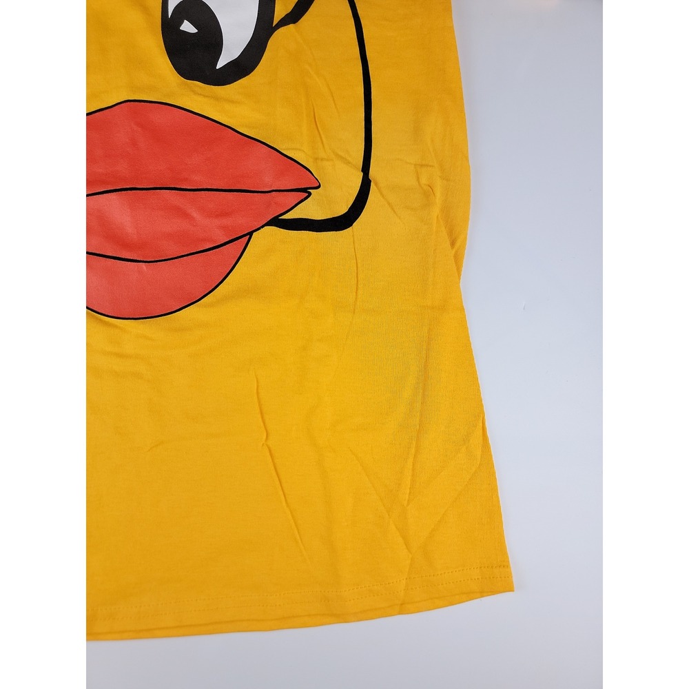 Gildan Yellow Duck Face Graphic T-Shirt Tee Heavy Cotton Adult Unisex - Picture 6 of 11